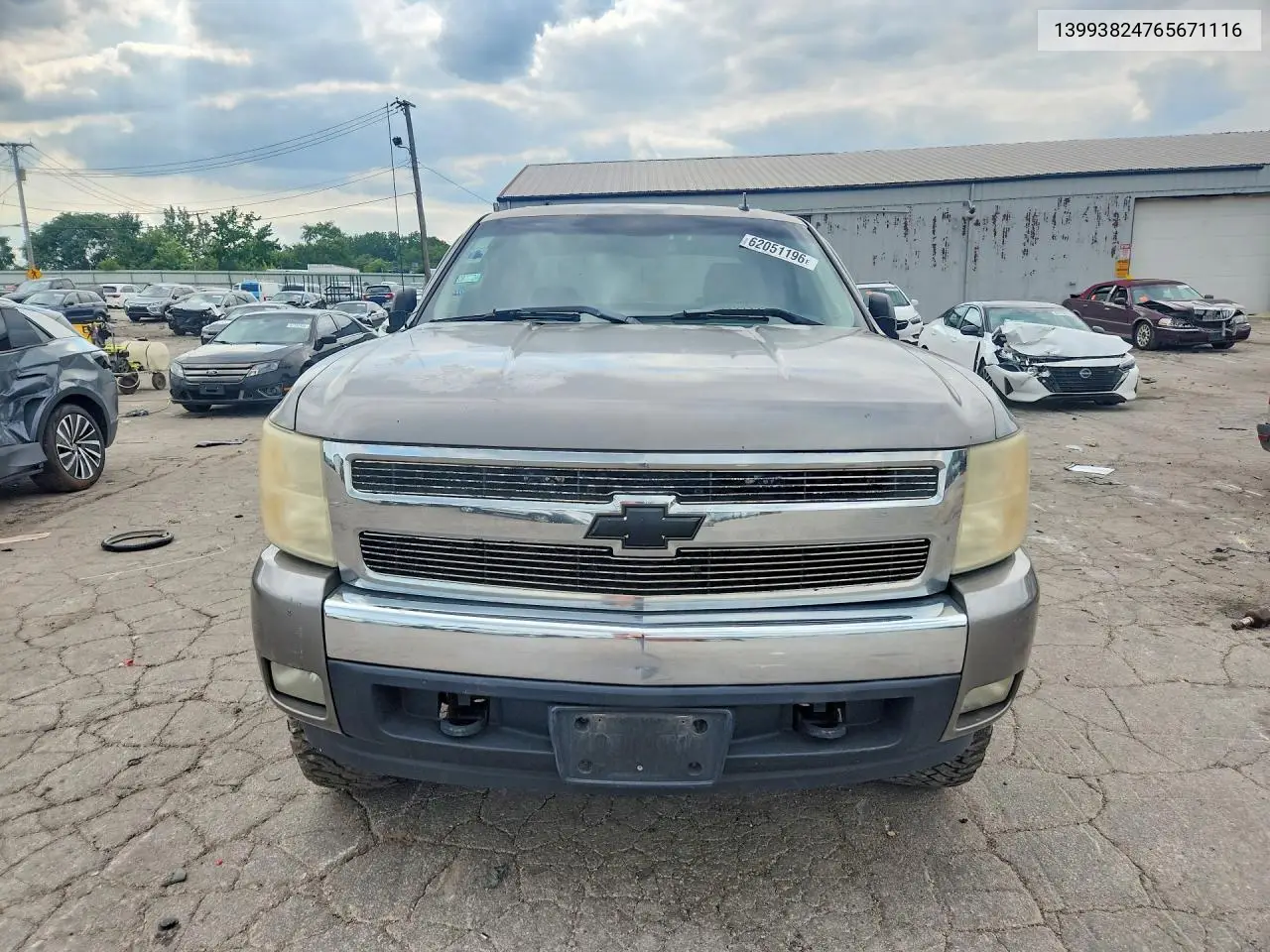 2007 CHEVROLET SILVERADO VIN 2GCEC13J171528409 — фото 5