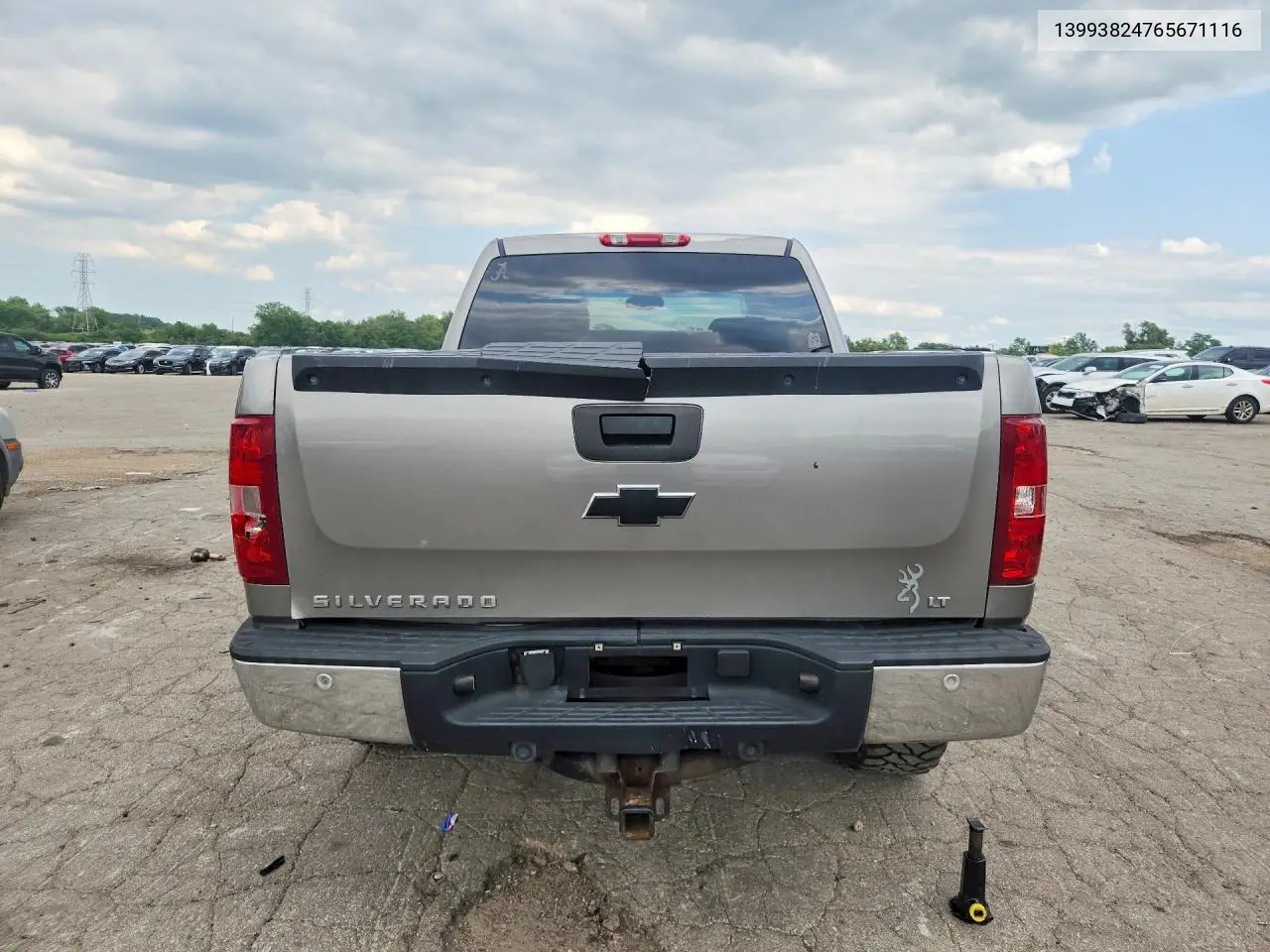 2007 CHEVROLET SILVERADO VIN 2GCEC13J171528409 — фото 6