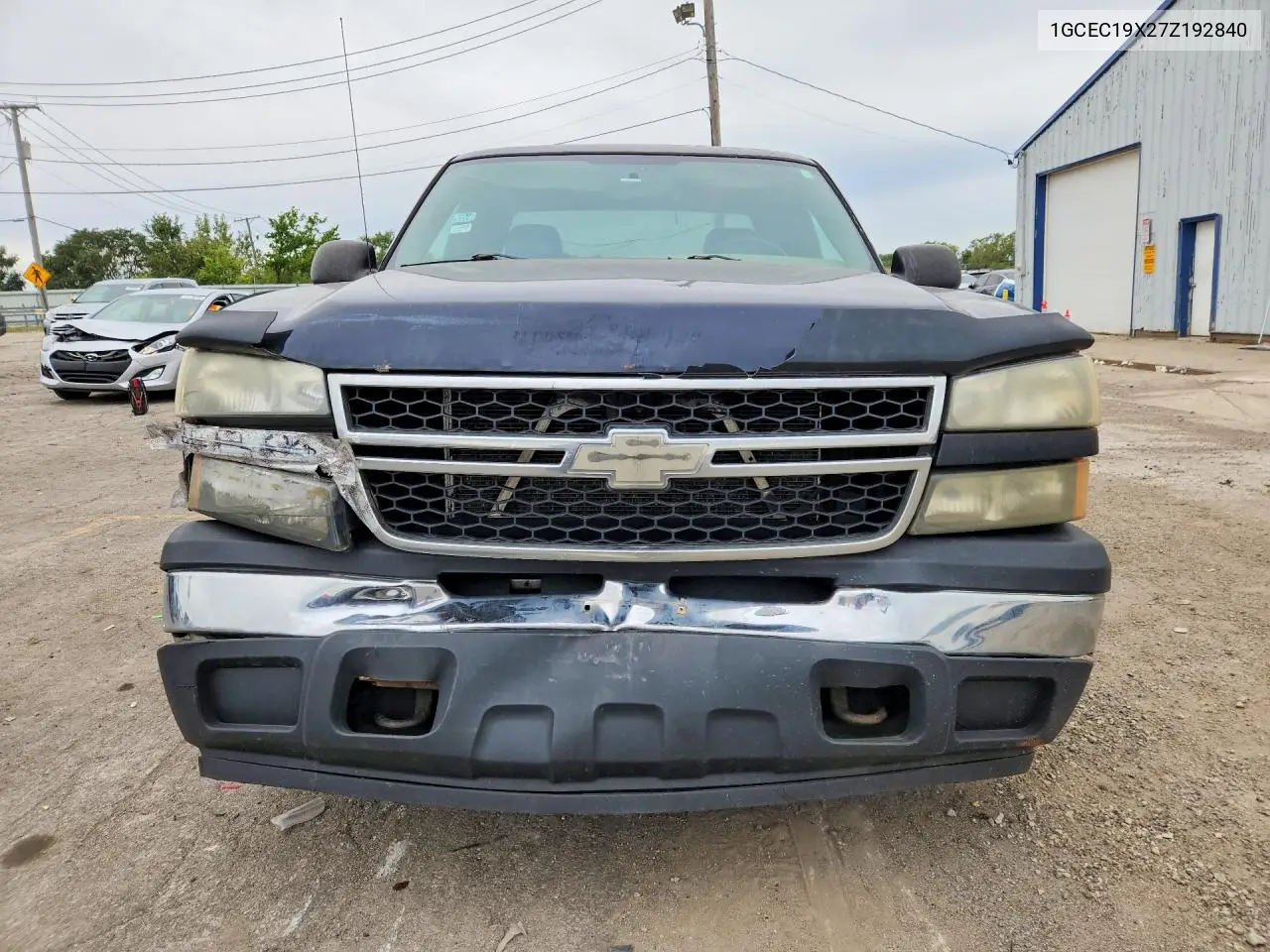 2007 CHEVROLET SILVERADO VIN 1GCEC19X27Z192840 — фото 5