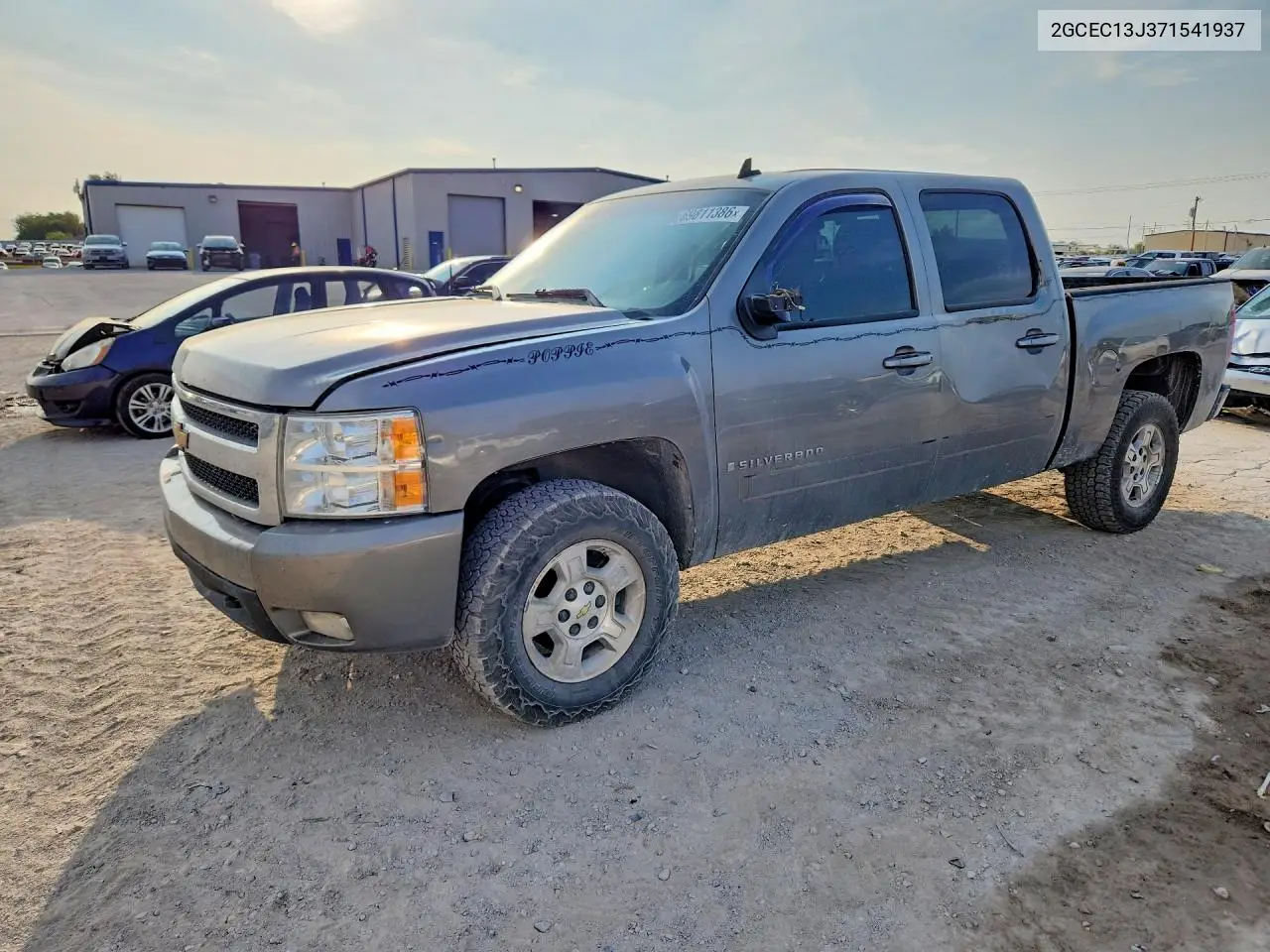CHEVROLET SILVERADO 2007, VIN 2GCEC13J371541937