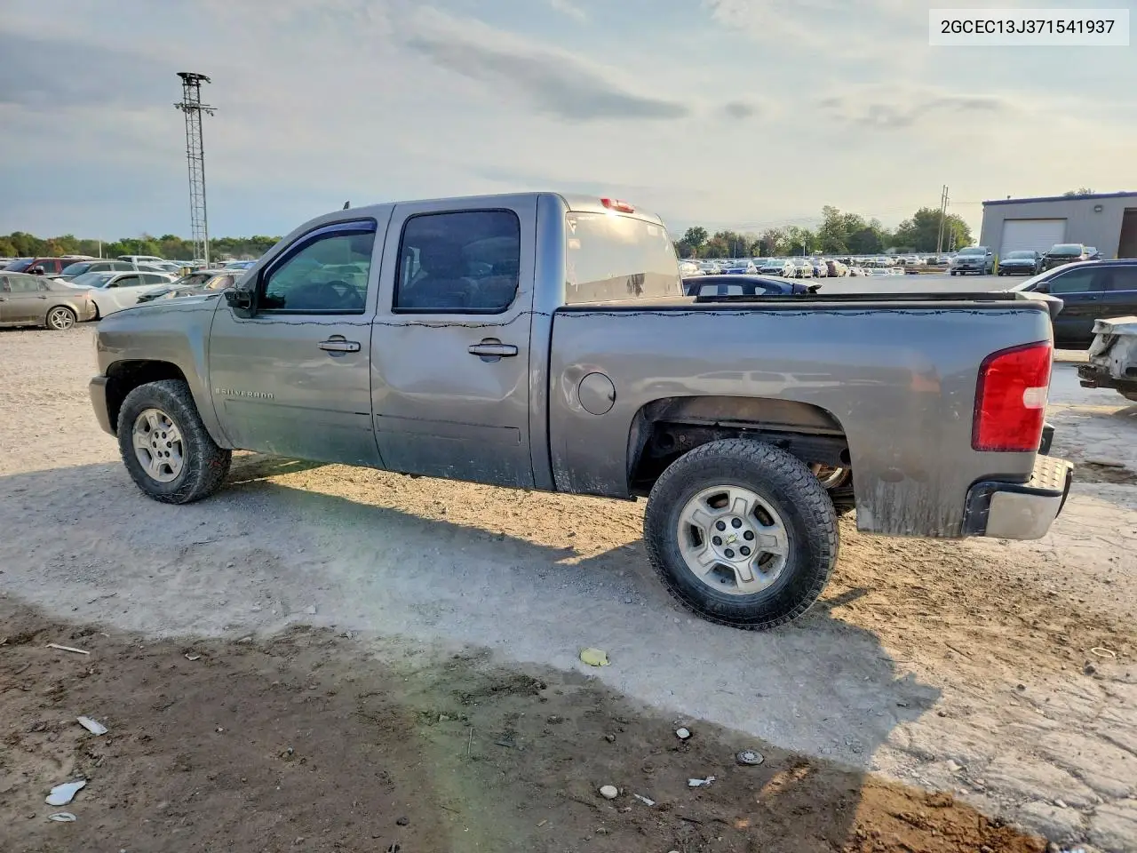 2007 CHEVROLET SILVERADO VIN 2GCEC13J371541937 — фото 2