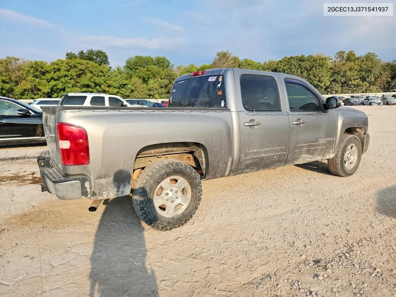 2007 CHEVROLET SILVERADO VIN 2GCEC13J371541937 — фото 3