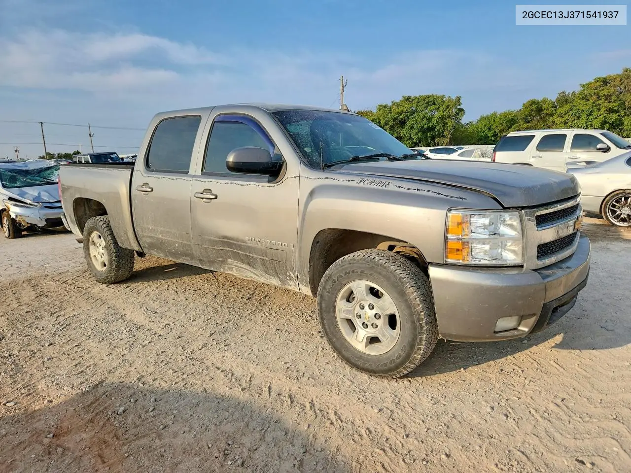 2007 CHEVROLET SILVERADO VIN 2GCEC13J371541937 — фото 4