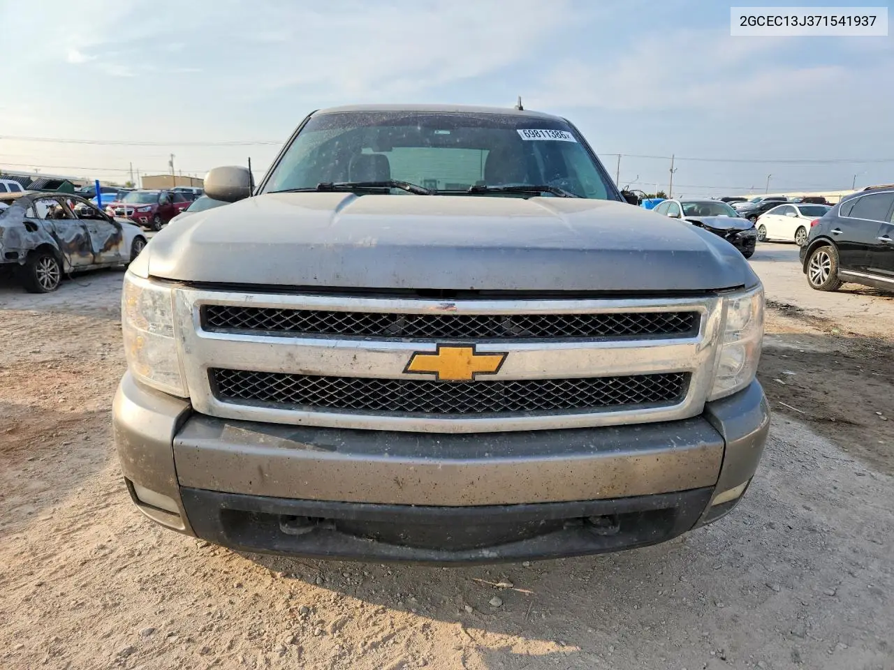 2007 CHEVROLET SILVERADO VIN 2GCEC13J371541937 — фото 5
