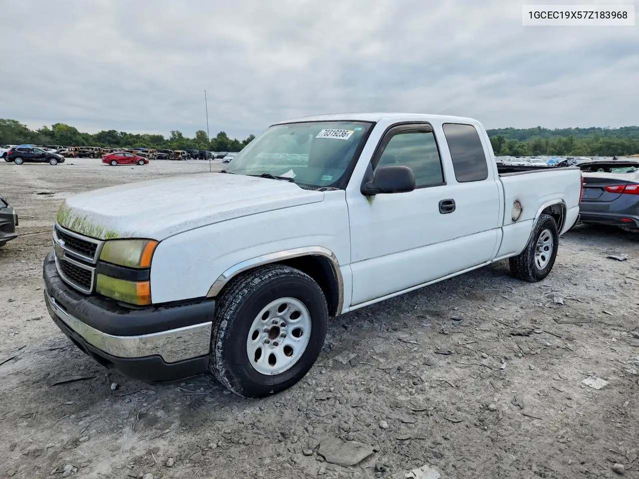 CHEVROLET SILVERADO 2007, VIN 1GCEC19X57Z183968
