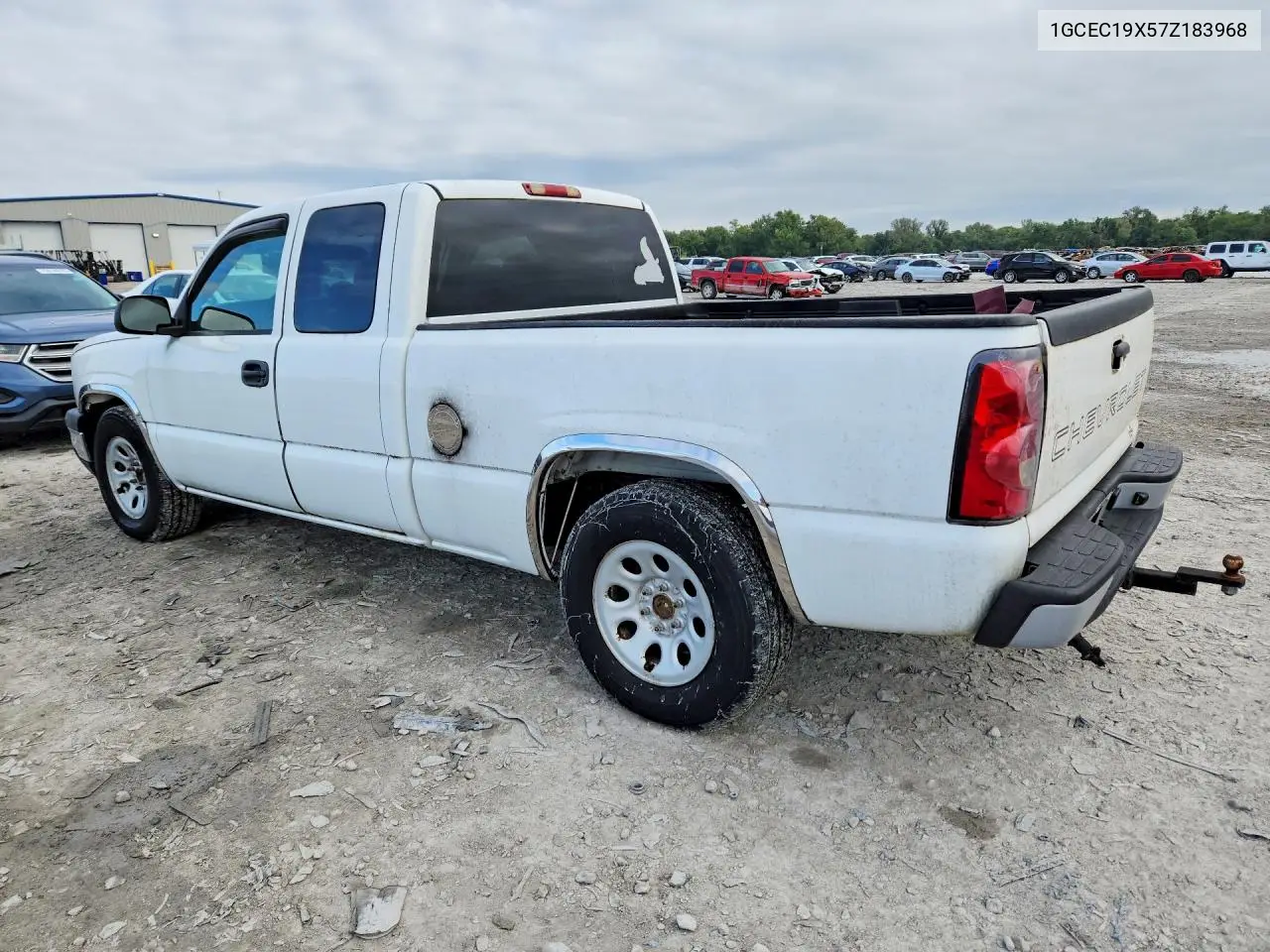 2007 CHEVROLET SILVERADO VIN 1GCEC19X57Z183968 — фото 2