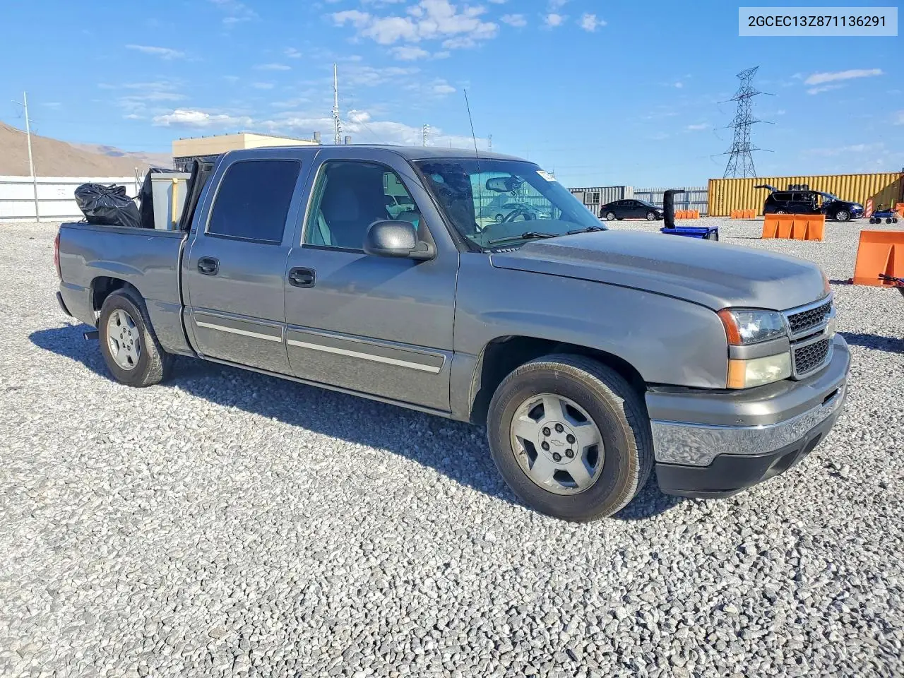 2007 CHEVROLET SILVERADO VIN 2GCEC13Z871136291 — фото 4