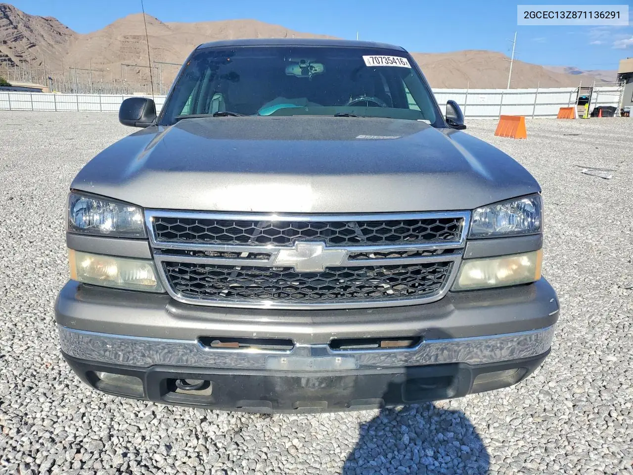 2007 CHEVROLET SILVERADO VIN 2GCEC13Z871136291 — фото 5