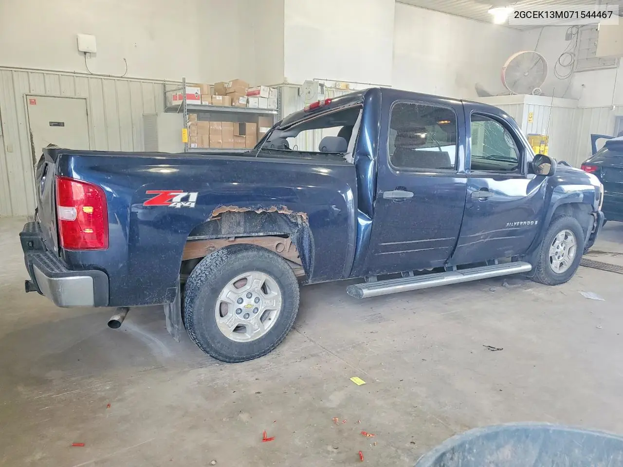 2007 CHEVROLET SILVERADO VIN 2GCEK13M071544467 — фото 3
