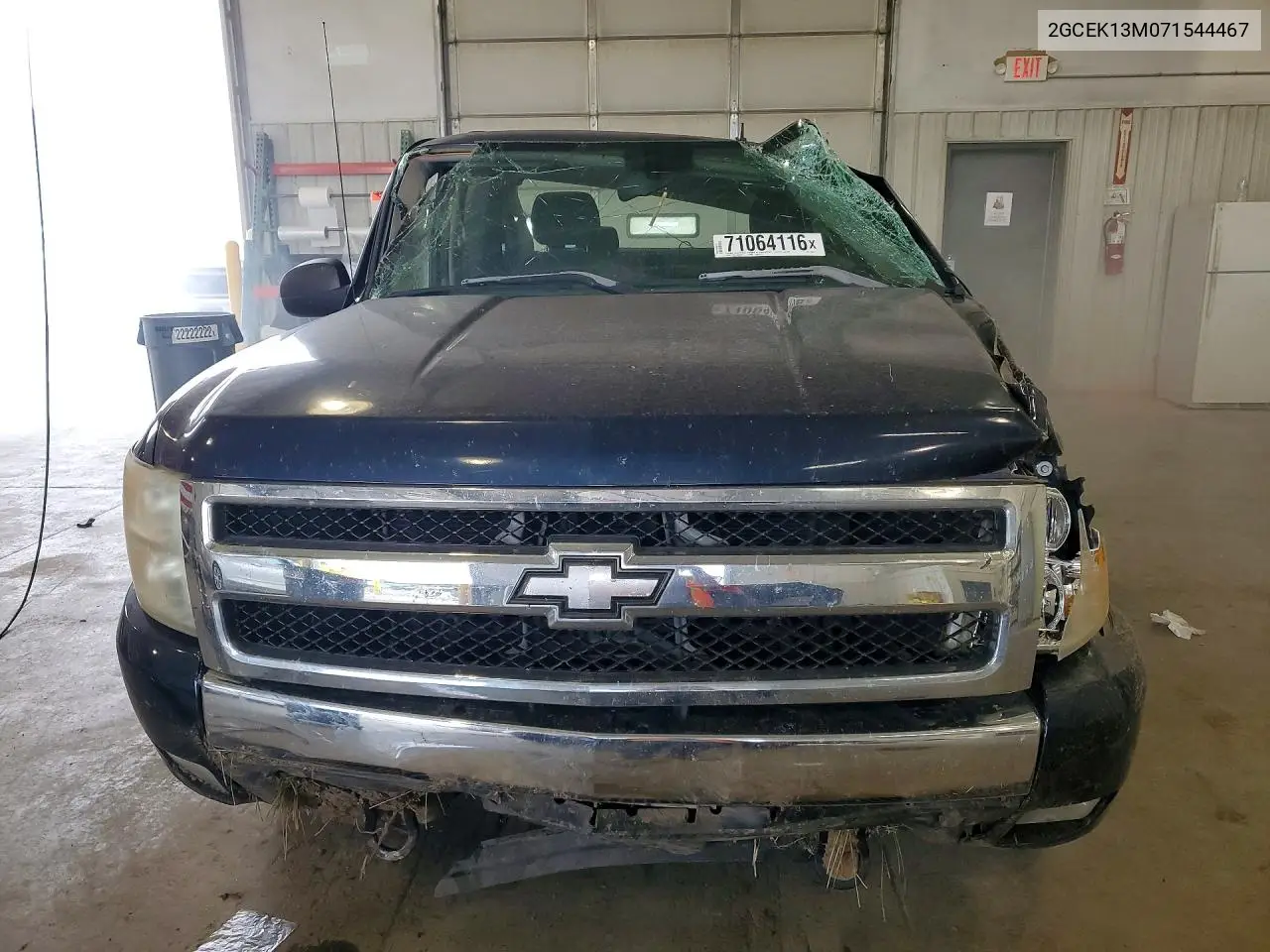 2007 CHEVROLET SILVERADO VIN 2GCEK13M071544467 — фото 5