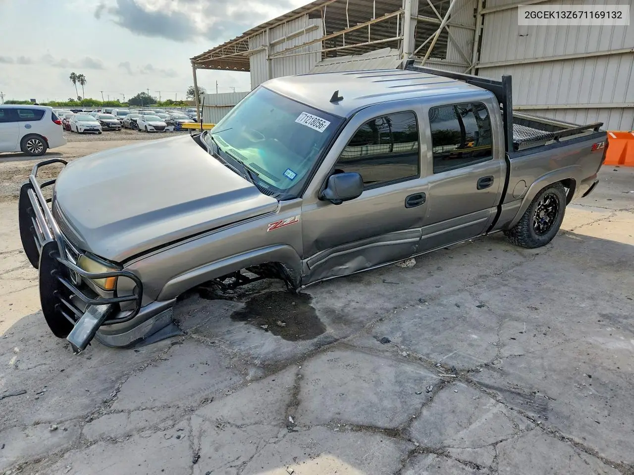 CHEVROLET SILVERADO 2007, VIN 2GCEK13Z671169132