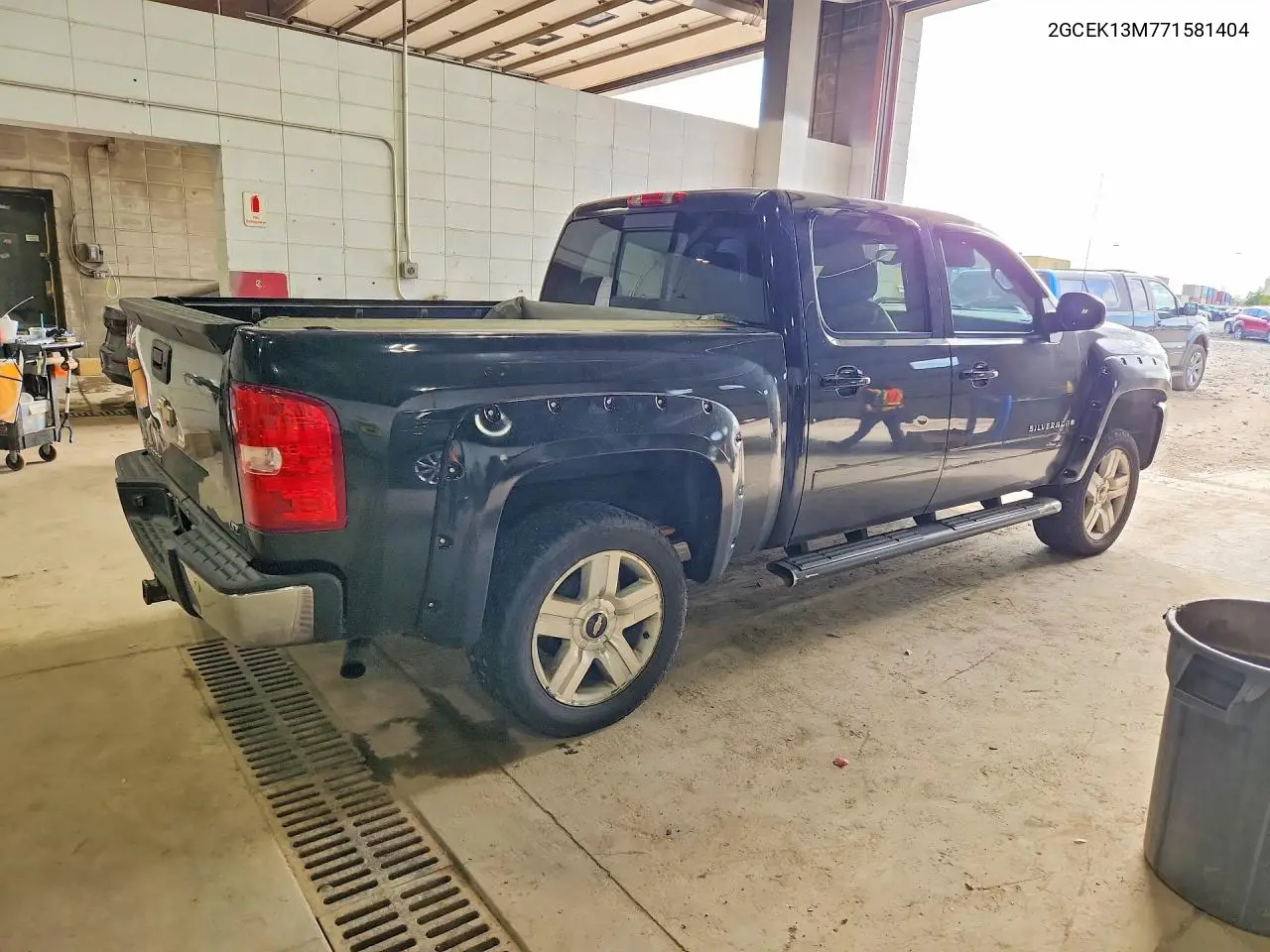 2007 CHEVROLET SILVERADO VIN 2GCEK13M771581404 — фото 3