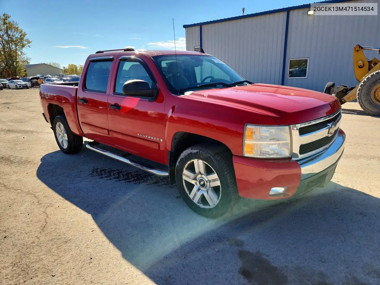 2007 CHEVROLET SILVERADO VIN 2GCEK13M471514534 — фото 4