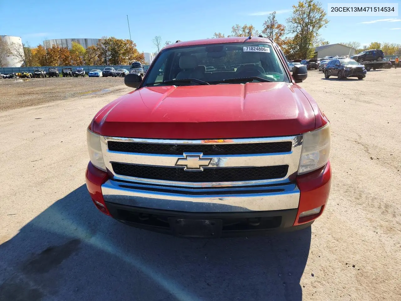 2007 CHEVROLET SILVERADO VIN 2GCEK13M471514534 — фото 5