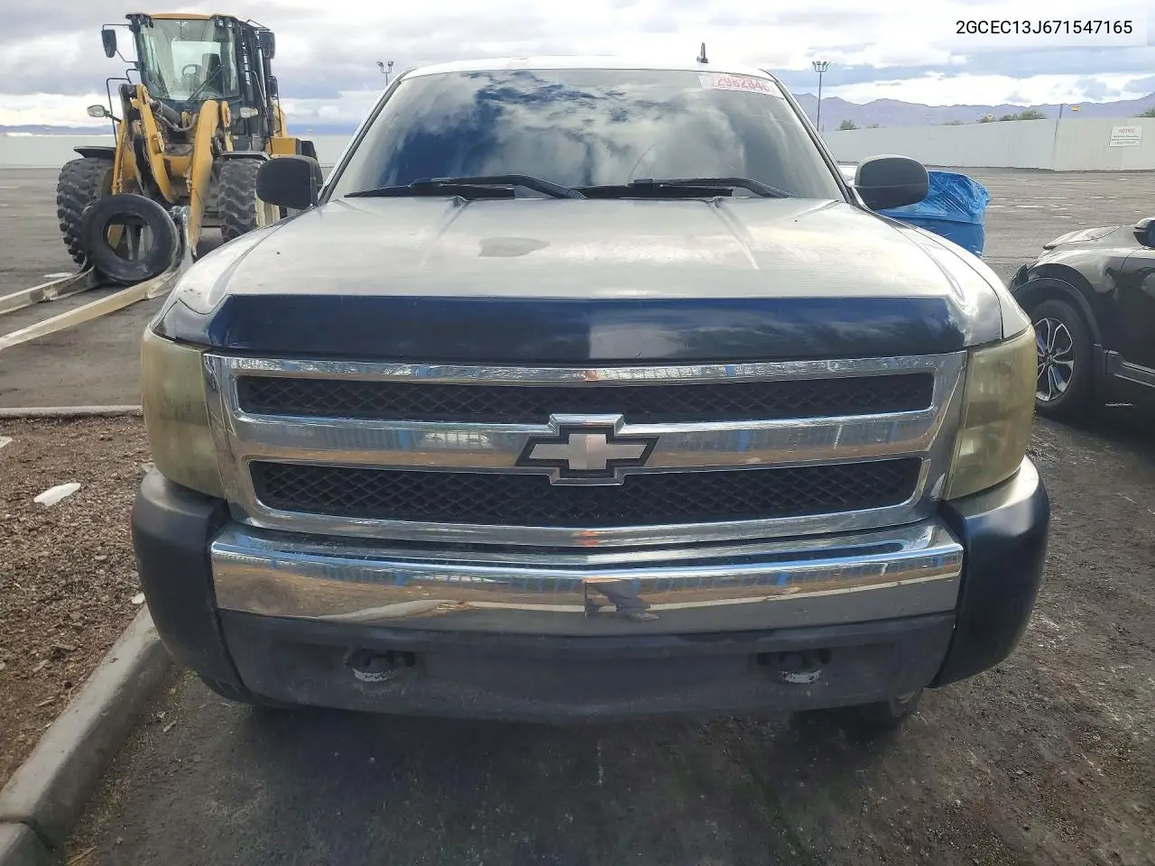 2007 CHEVROLET SILVERADO VIN 2GCEC13J671547165 — фото 5