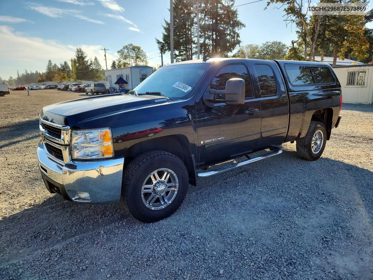 CHEVROLET SILVERADO 2007, VIN 1GCHK29687E573869