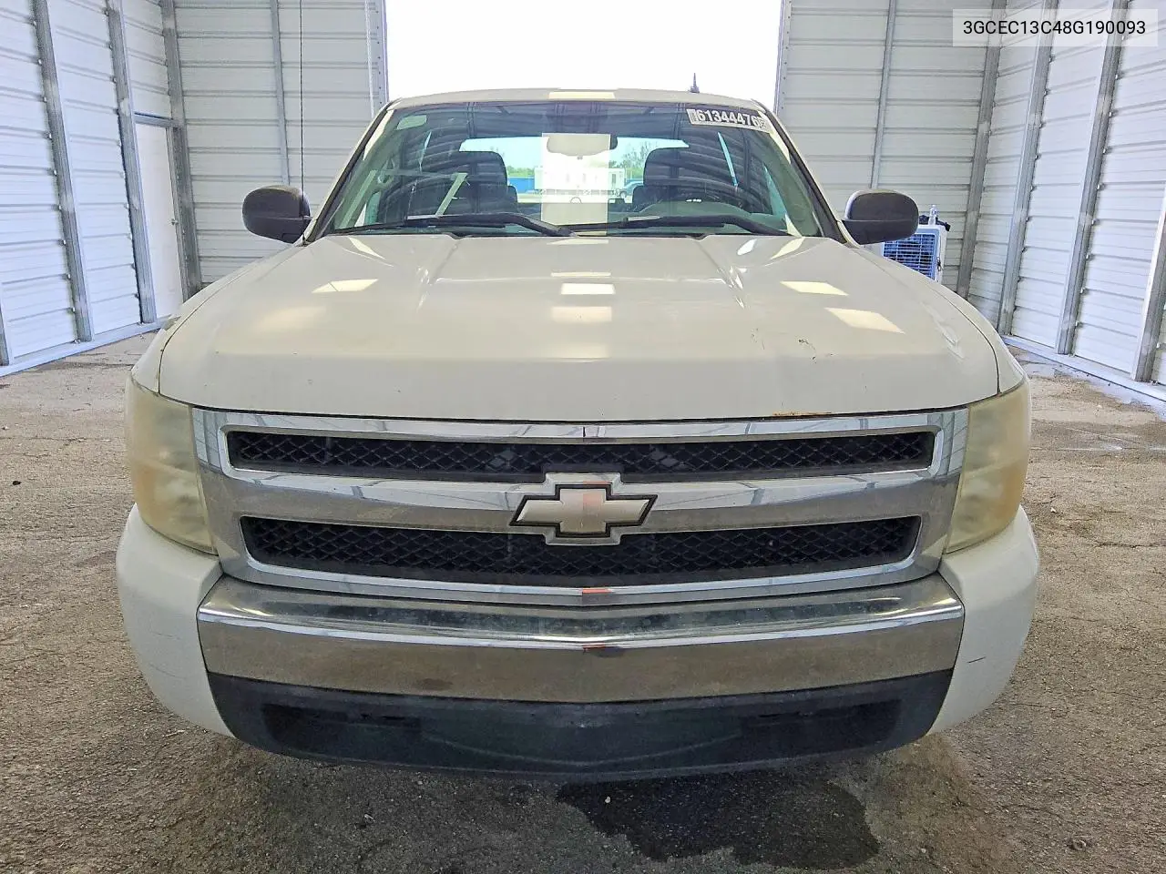 2008 CHEVROLET SILVERADO VIN 3GCEC13C48G190093 — фото 5