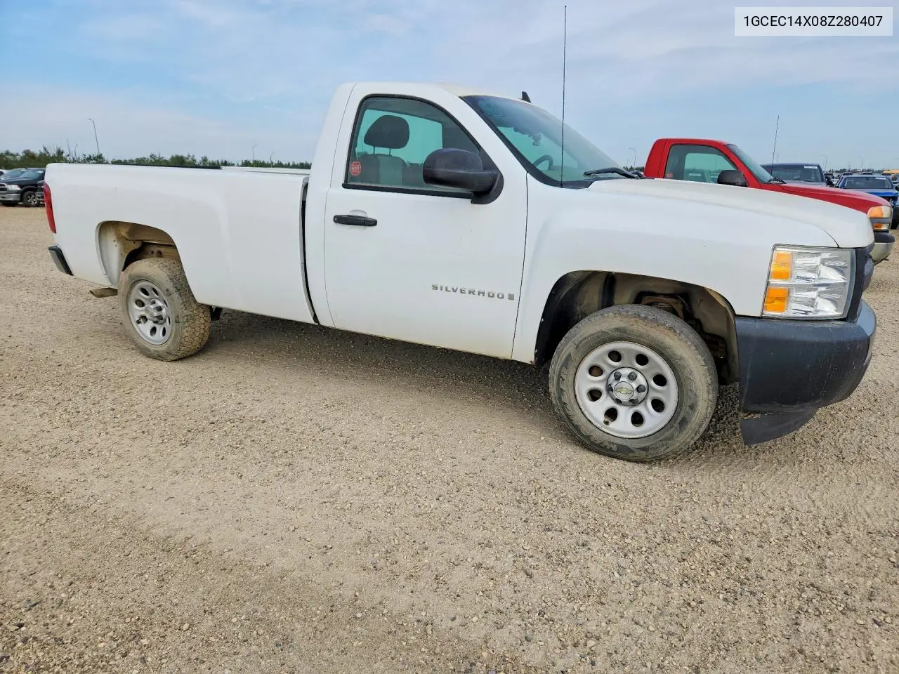 2008 CHEVROLET SILVERADO VIN 1GCEC14X08Z280407 — фото 4