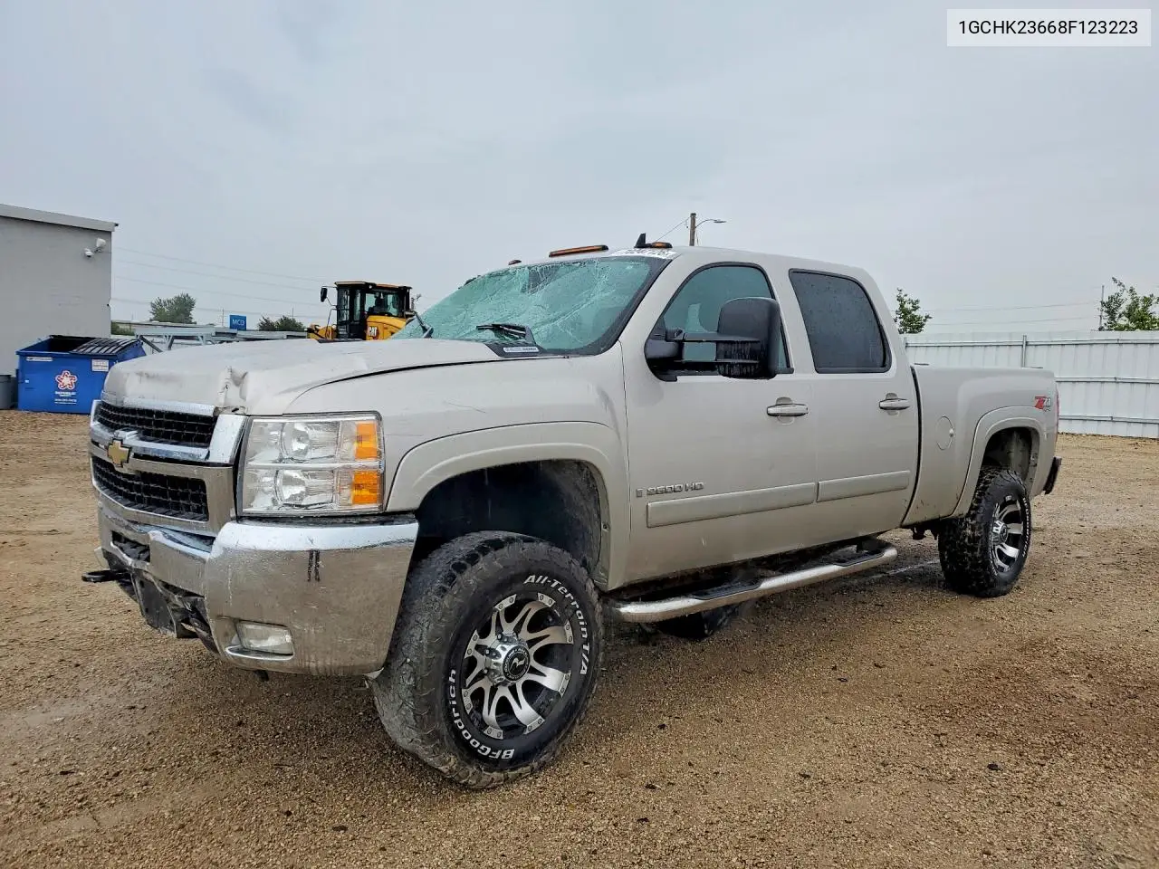 CHEVROLET SILVERADO 2008, VIN 1GCHK23668F123223