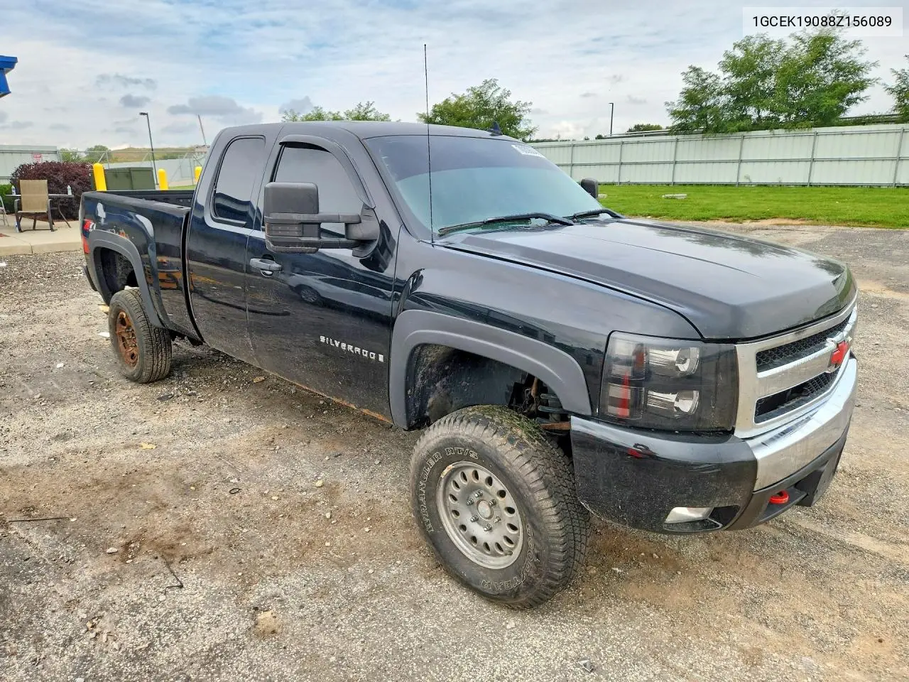 2008 CHEVROLET SILVERADO VIN 1GCEK19088Z156089 — фото 4