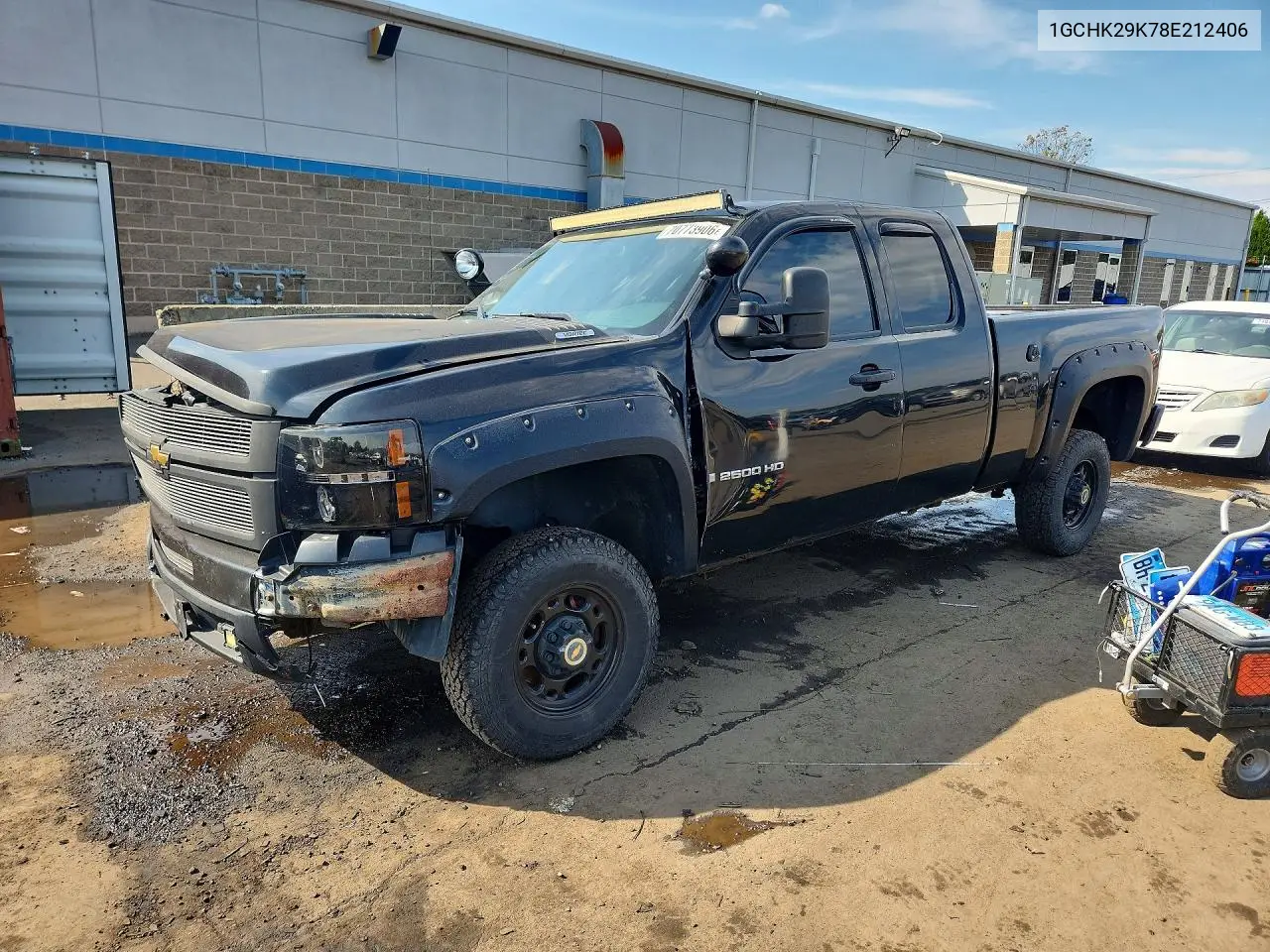 CHEVROLET SILVERADO 2008, VIN 1GCHK29K78E212406