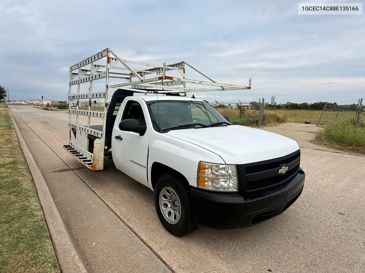 CHEVROLET SILVERADO 2008, VIN 1GCEC14C88E135166