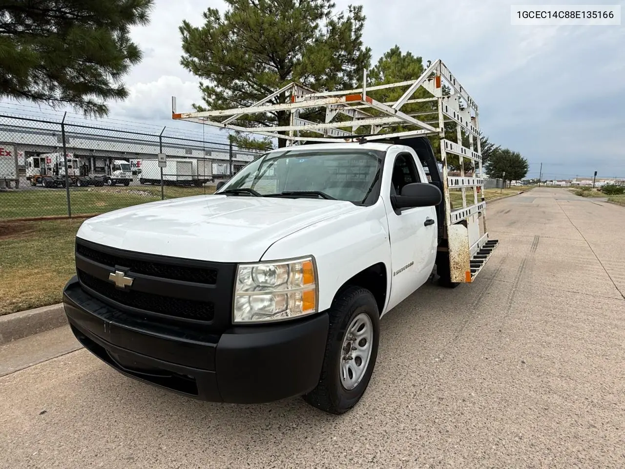 2008 CHEVROLET SILVERADO VIN 1GCEC14C88E135166 — фото 2