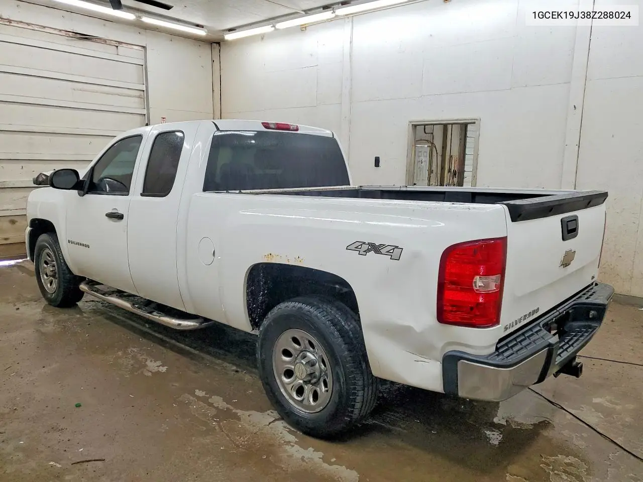 2008 CHEVROLET SILVERADO VIN 1GCEK19J38Z288024 — фото 2