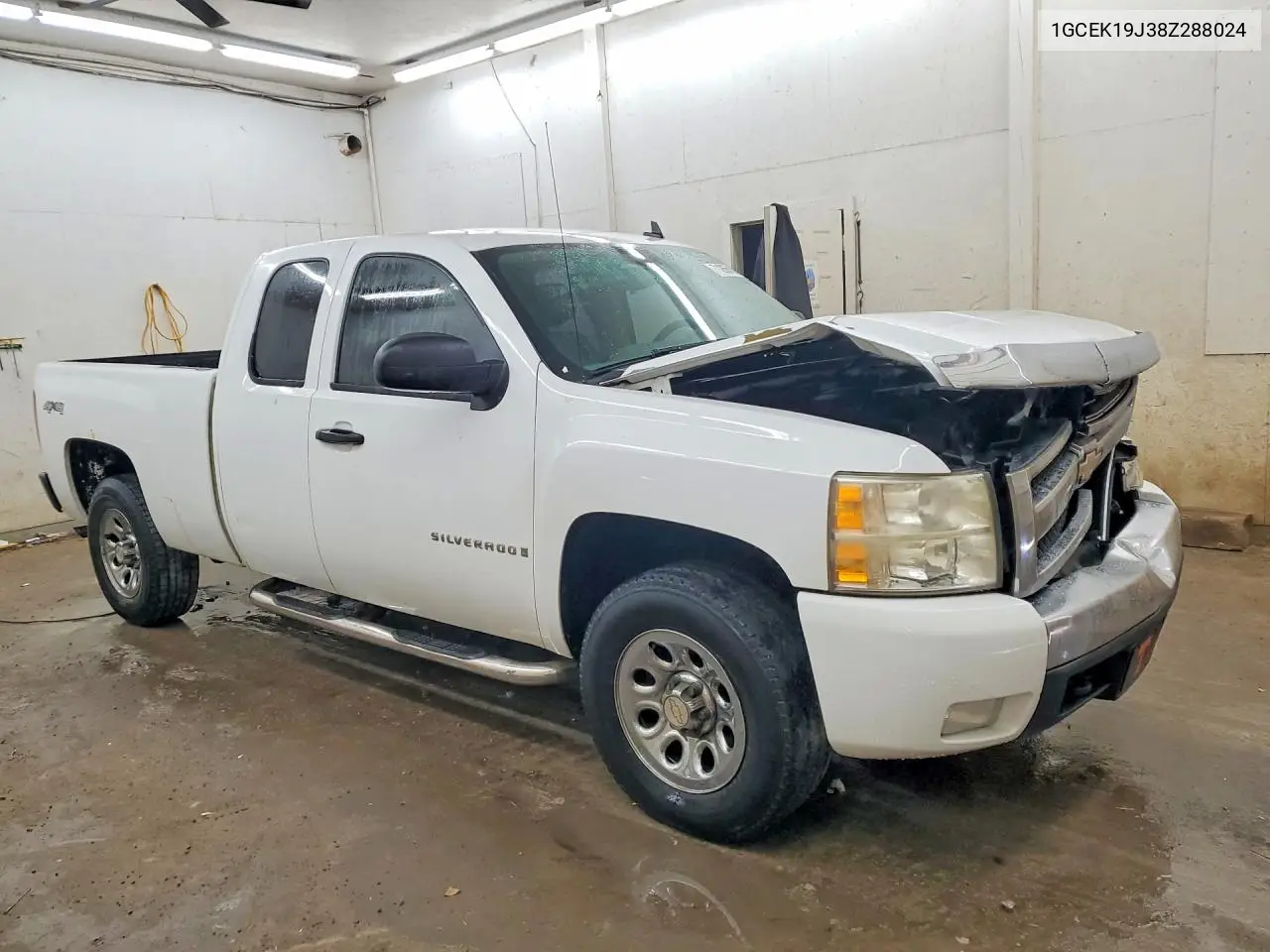 2008 CHEVROLET SILVERADO VIN 1GCEK19J38Z288024 — фото 4