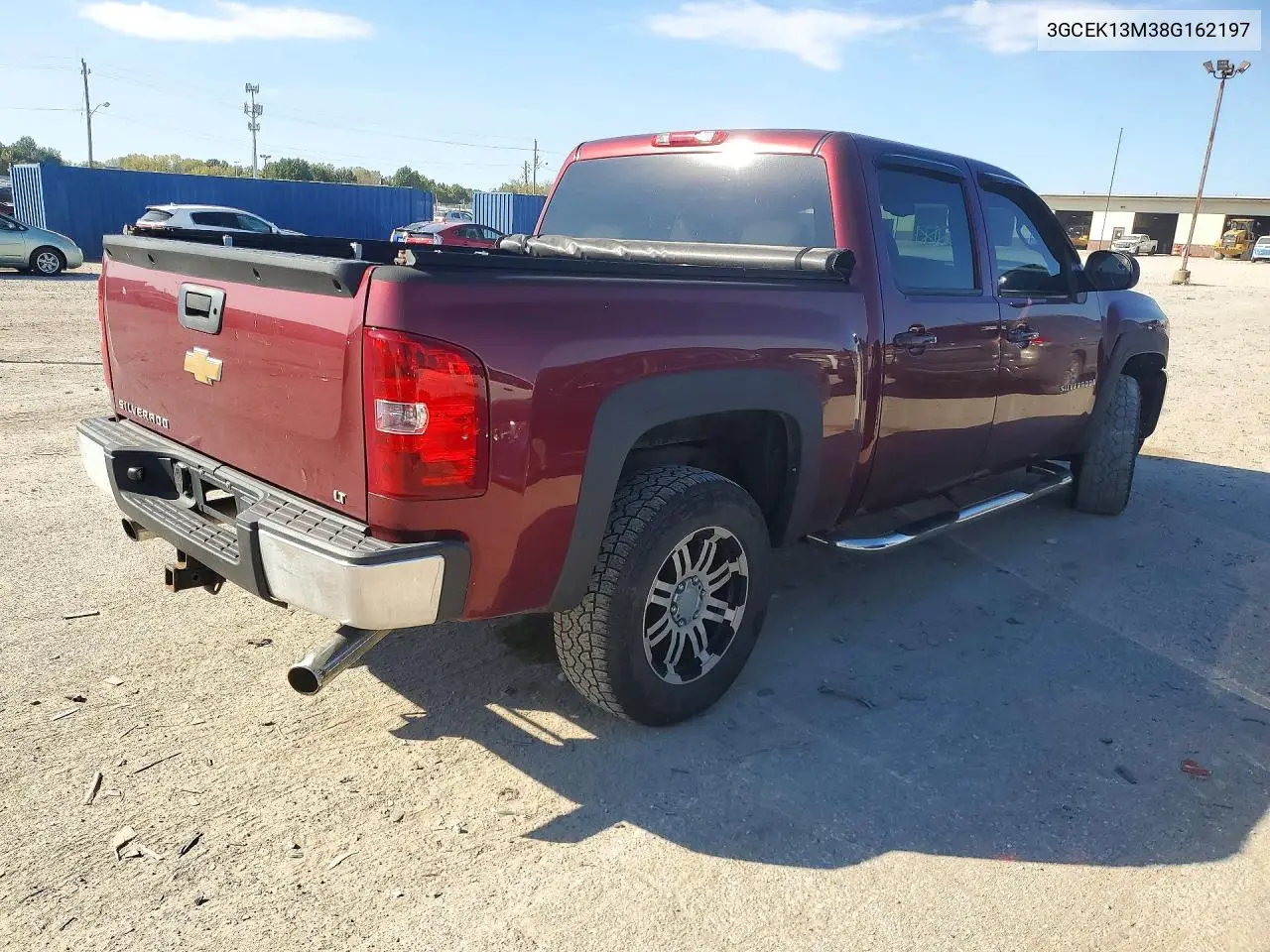 2008 CHEVROLET SILVERADO VIN 3GCEK13M38G162197 — фото 3