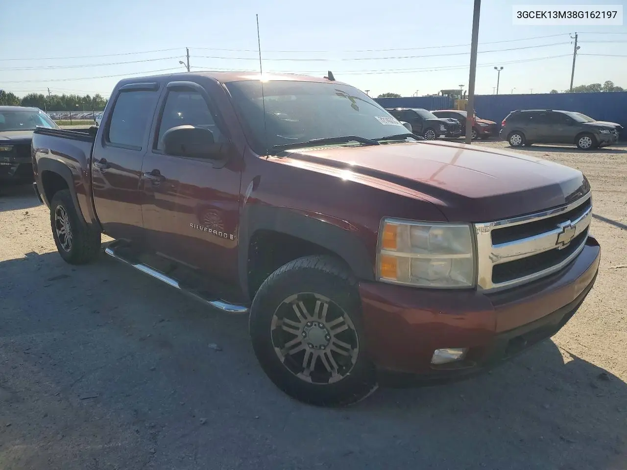 2008 CHEVROLET SILVERADO VIN 3GCEK13M38G162197 — фото 4
