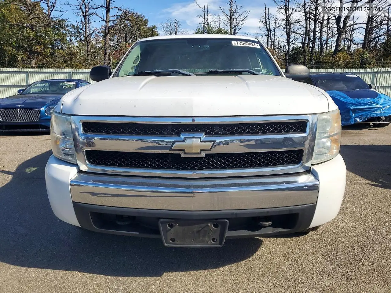 2008 CHEVROLET SILVERADO VIN 2GCEK190381291747 — фото 5