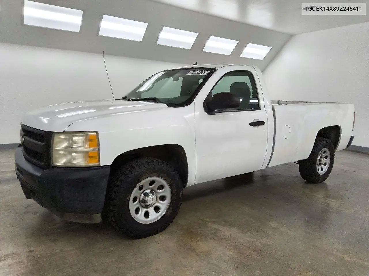 CHEVROLET SILVERADO 2009, VIN 1GCEK14X89Z245411
