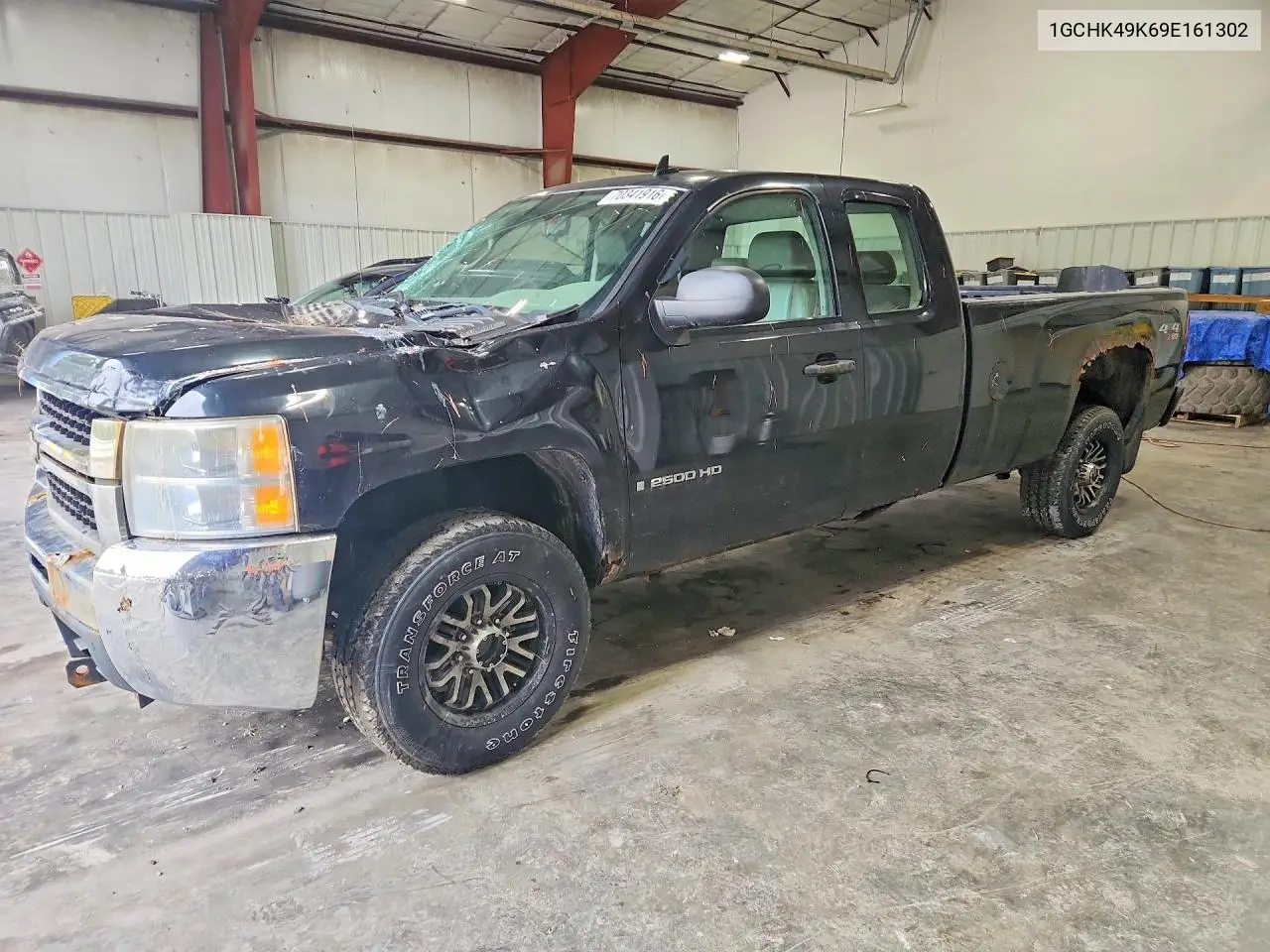 CHEVROLET SILVERADO 2009, VIN 1GCHK49K69E161302