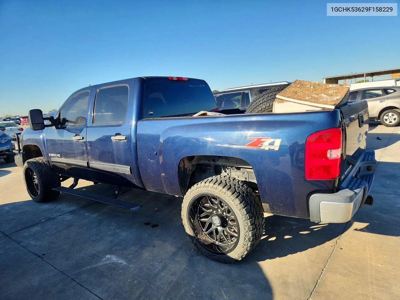 2009 CHEVROLET SILVERADO VIN 1GCHK53629F158229 — фото 2