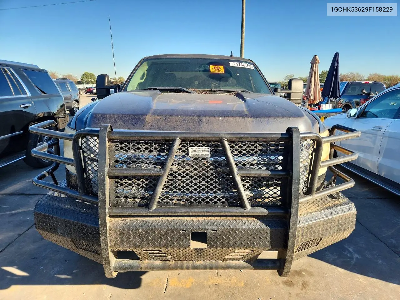 2009 CHEVROLET SILVERADO VIN 1GCHK53629F158229 — фото 5