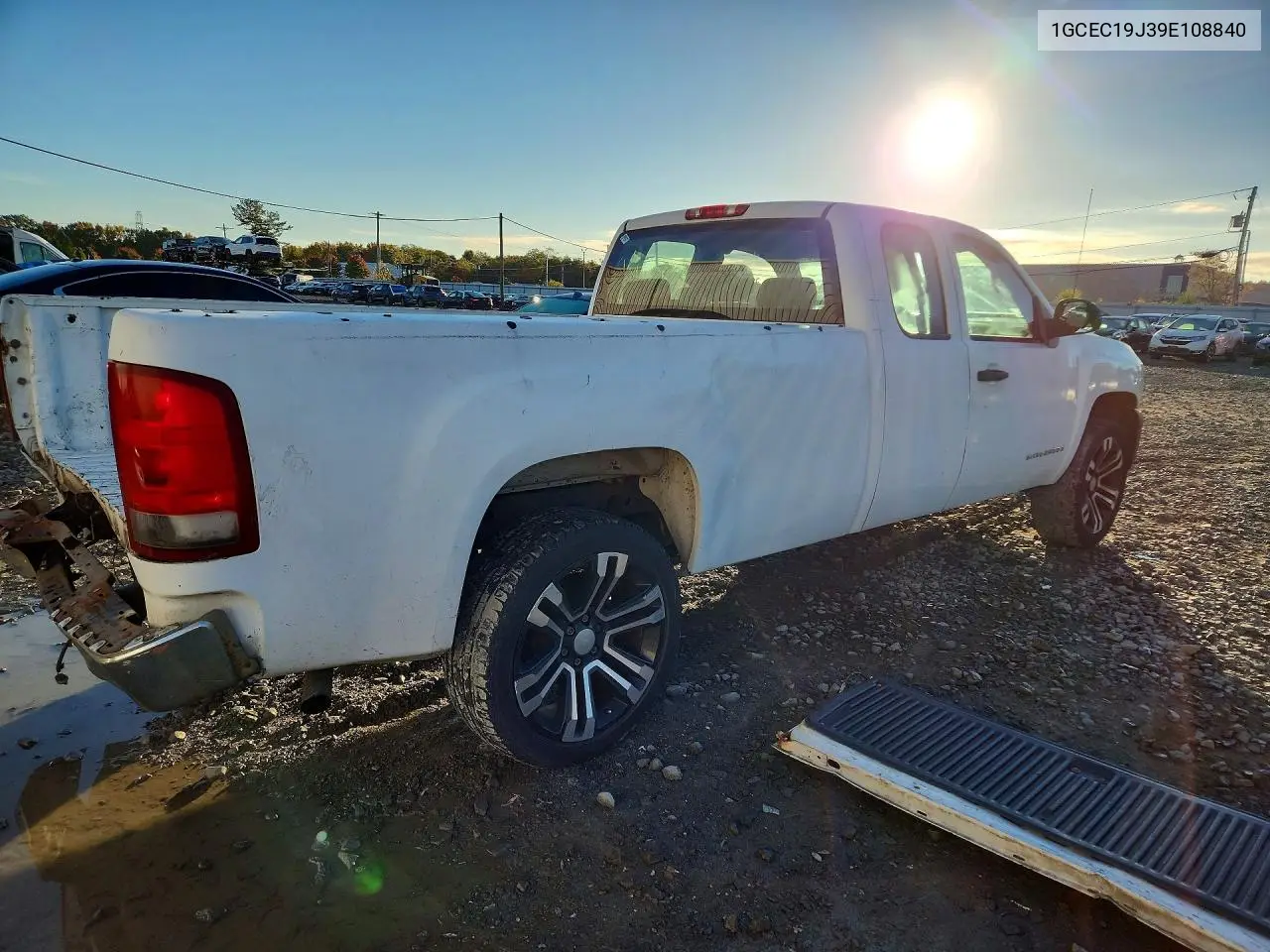 2009 CHEVROLET SILVERADO VIN 1GCEC19J39E108840 — фото 3