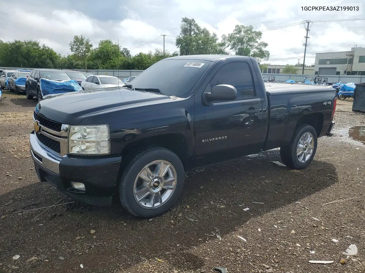 CHEVROLET SILVERADO 2010, VIN 1GCPKPEA3AZ199013