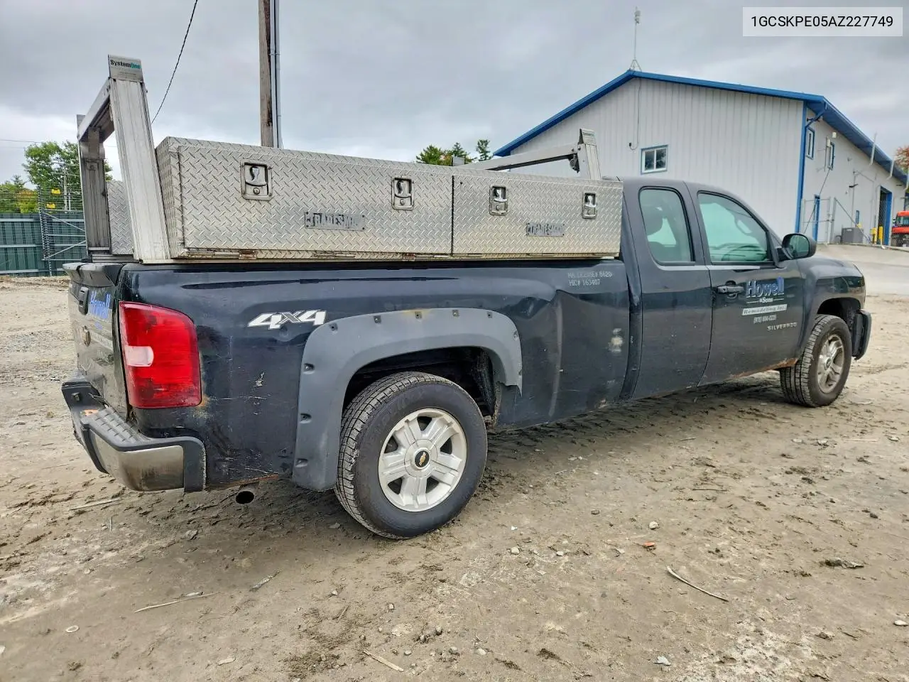 2010 CHEVROLET SILVERADO VIN 1GCSKPE05AZ227749 — фото 3