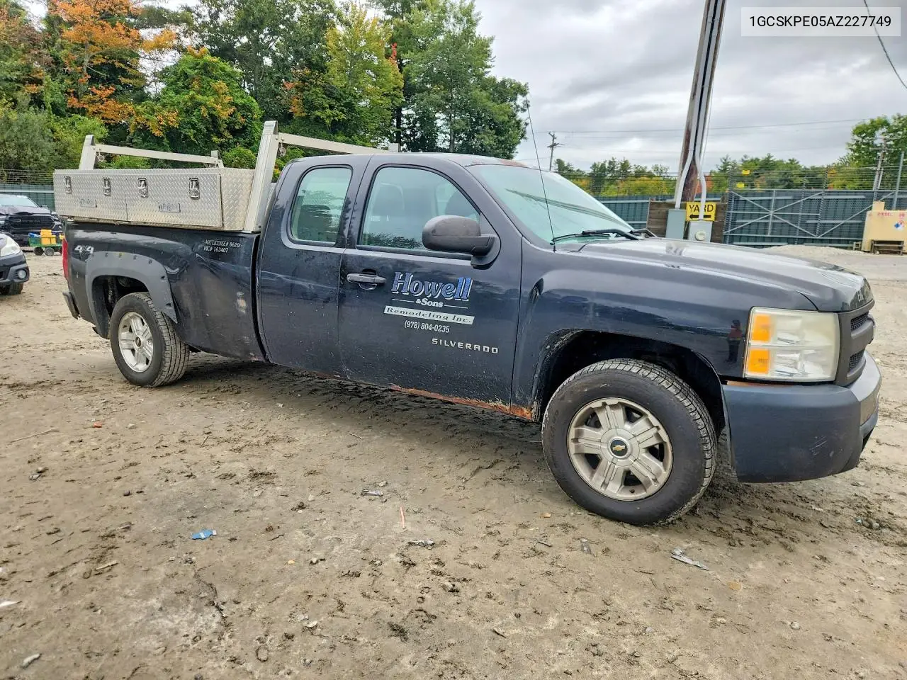 2010 CHEVROLET SILVERADO VIN 1GCSKPE05AZ227749 — фото 4