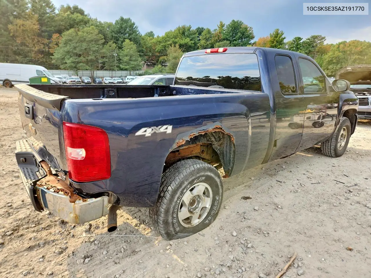 2010 CHEVROLET SILVERADO VIN 1GCSKSE35AZ191770 — фото 3