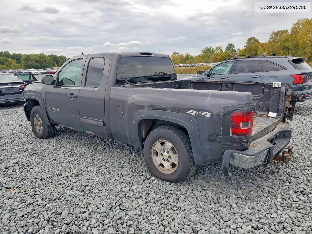 2010 CHEVROLET SILVERADO VIN 1GCSKSE33AZ295786 — фото 2
