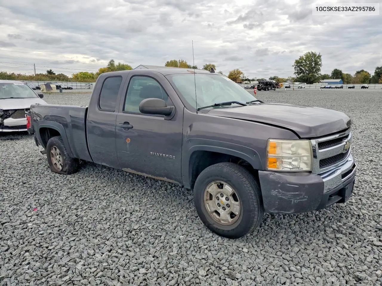 2010 CHEVROLET SILVERADO VIN 1GCSKSE33AZ295786 — фото 4