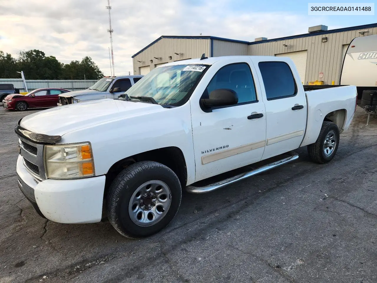 CHEVROLET SILVERADO 2010, VIN 3GCRCREA0AG141488
