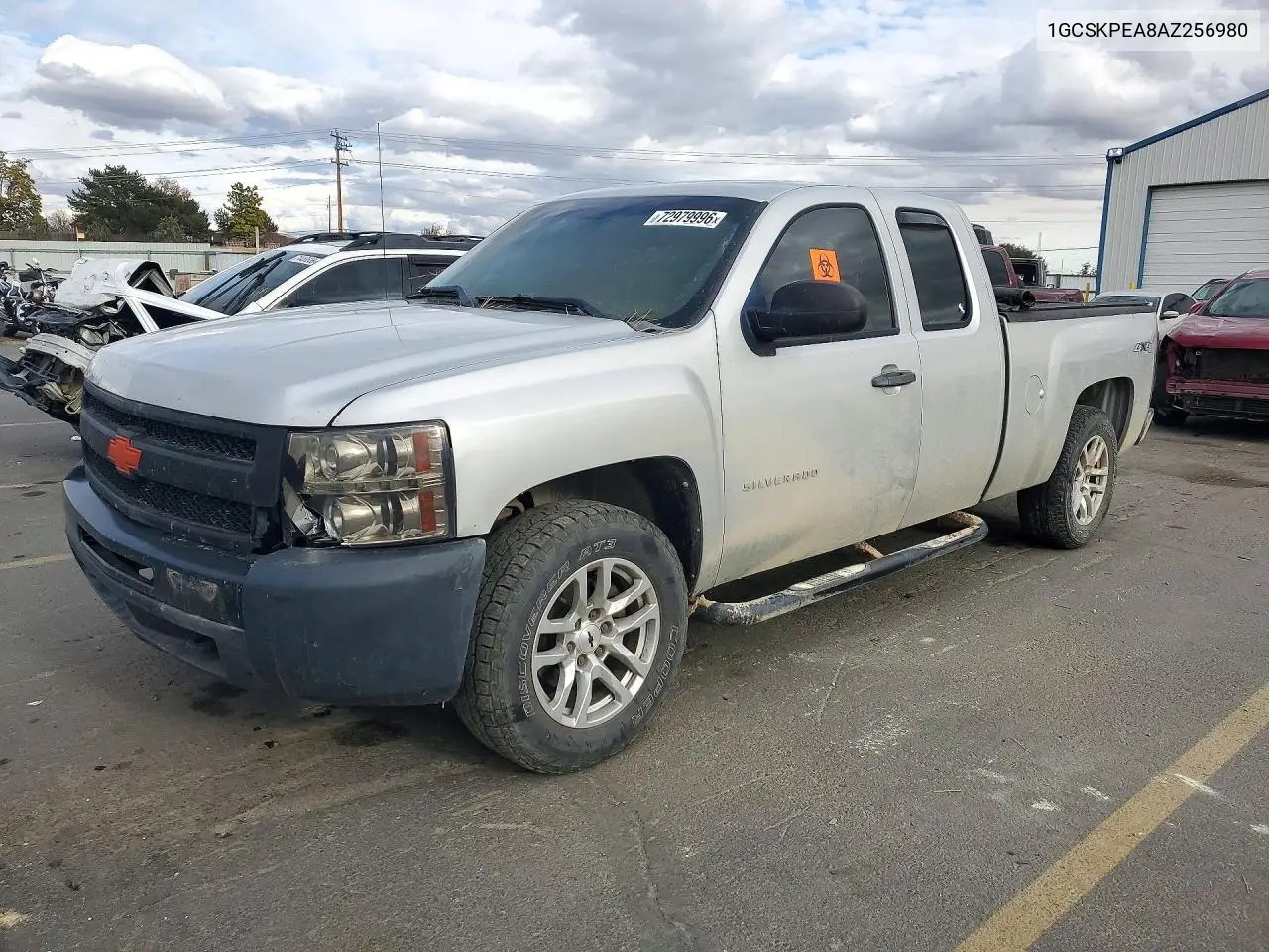 CHEVROLET SILVERADO 2010, VIN 1GCSKPEA8AZ256980