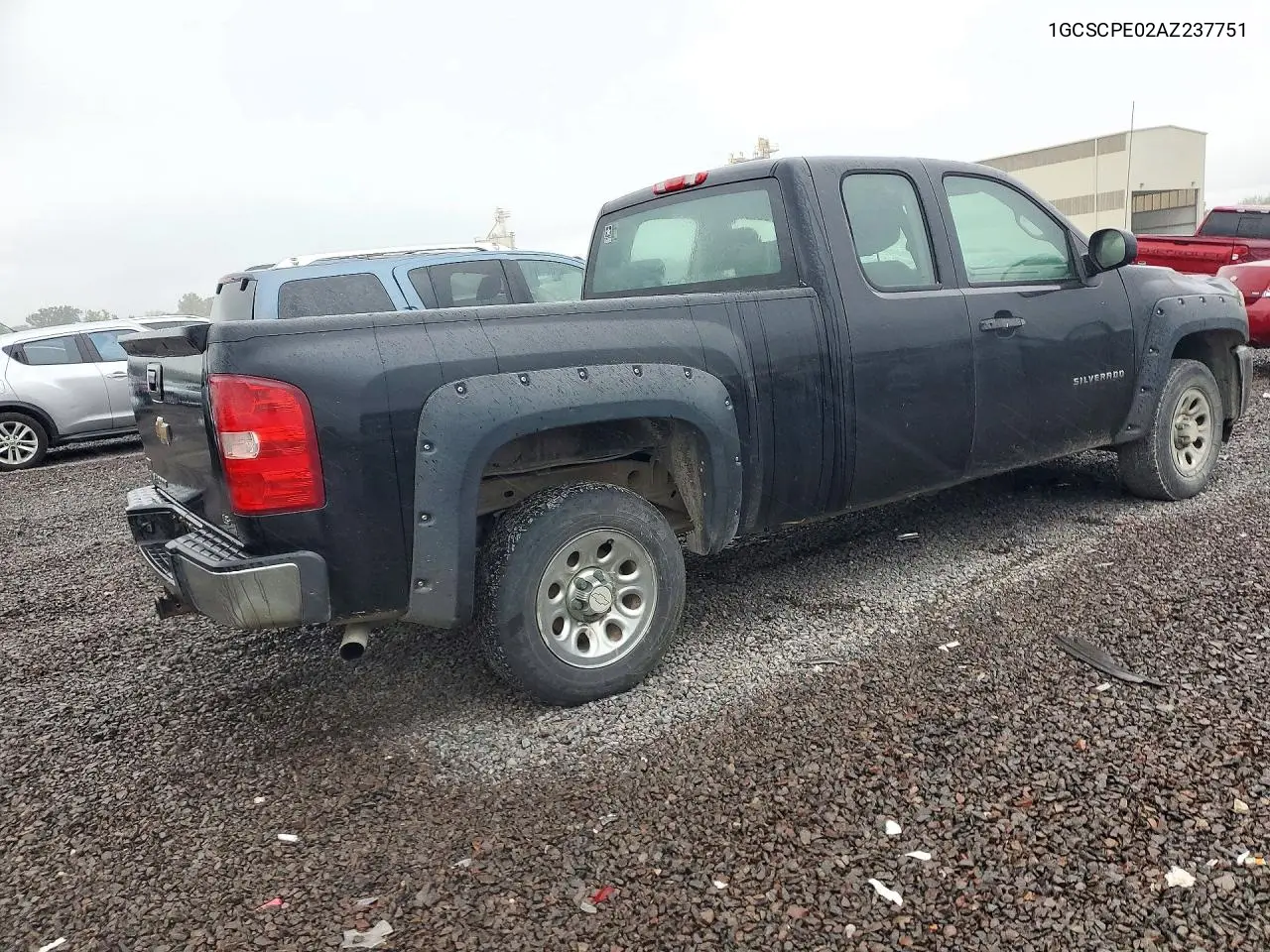 2010 CHEVROLET SILVERADO VIN 1GCSCPE02AZ237751 — фото 3