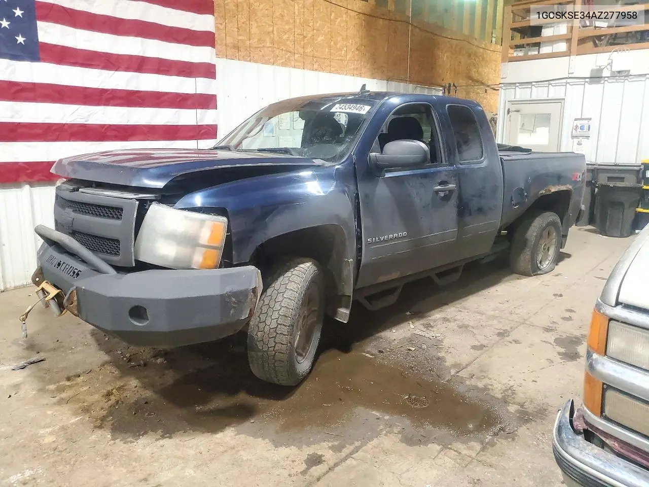 CHEVROLET SILVERADO 2010, VIN 1GCSKSE34AZ277958