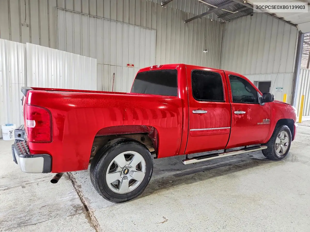 2011 CHEVROLET SILVERADO VIN 3GCPCSE0XBG139903 — фото 3