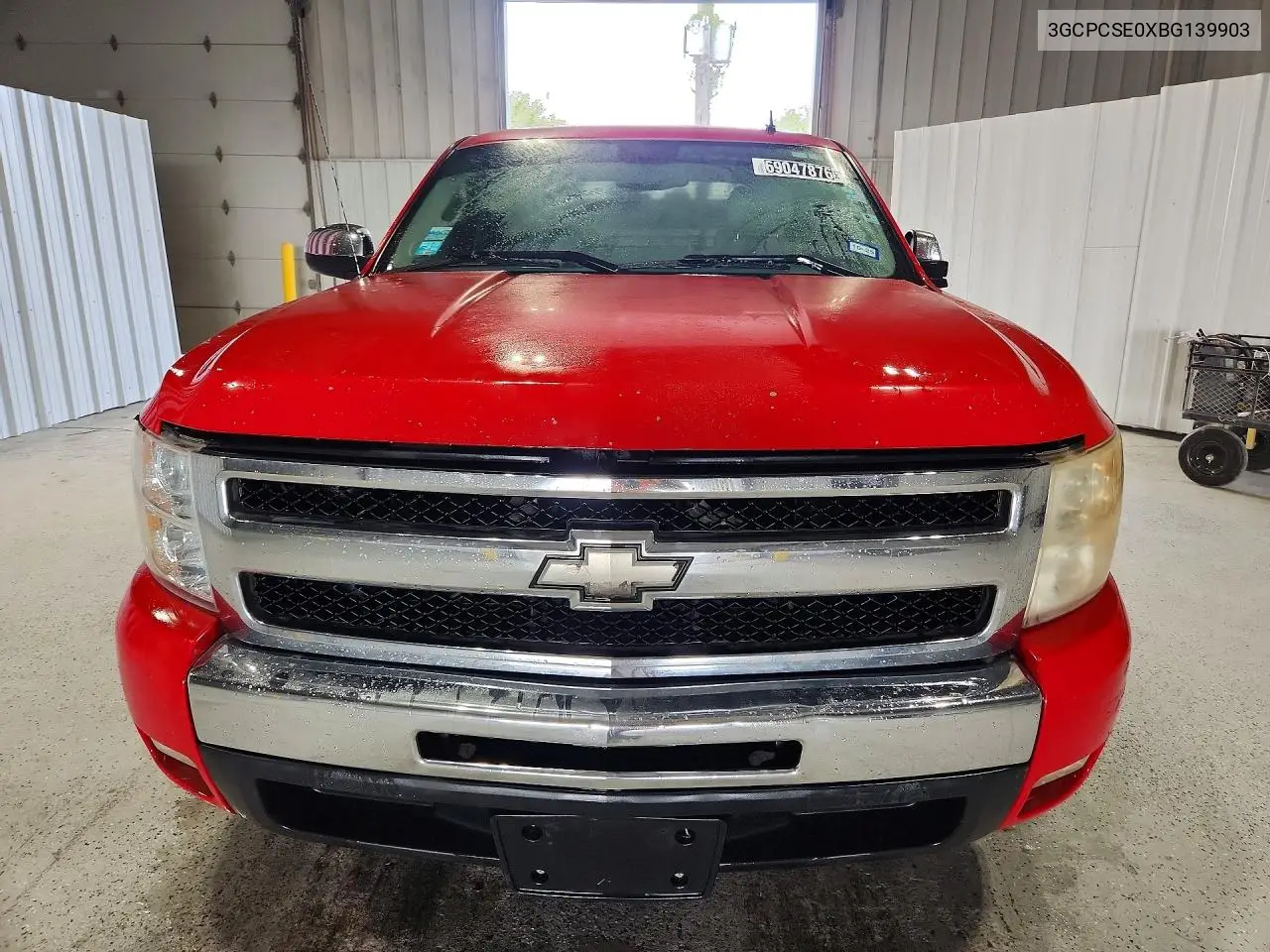 2011 CHEVROLET SILVERADO VIN 3GCPCSE0XBG139903 — фото 5