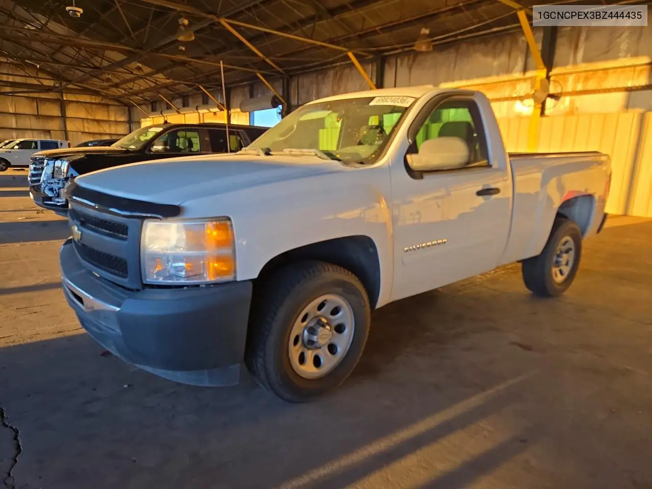 CHEVROLET SILVERADO 2011, VIN 1GCNCPEX3BZ444435